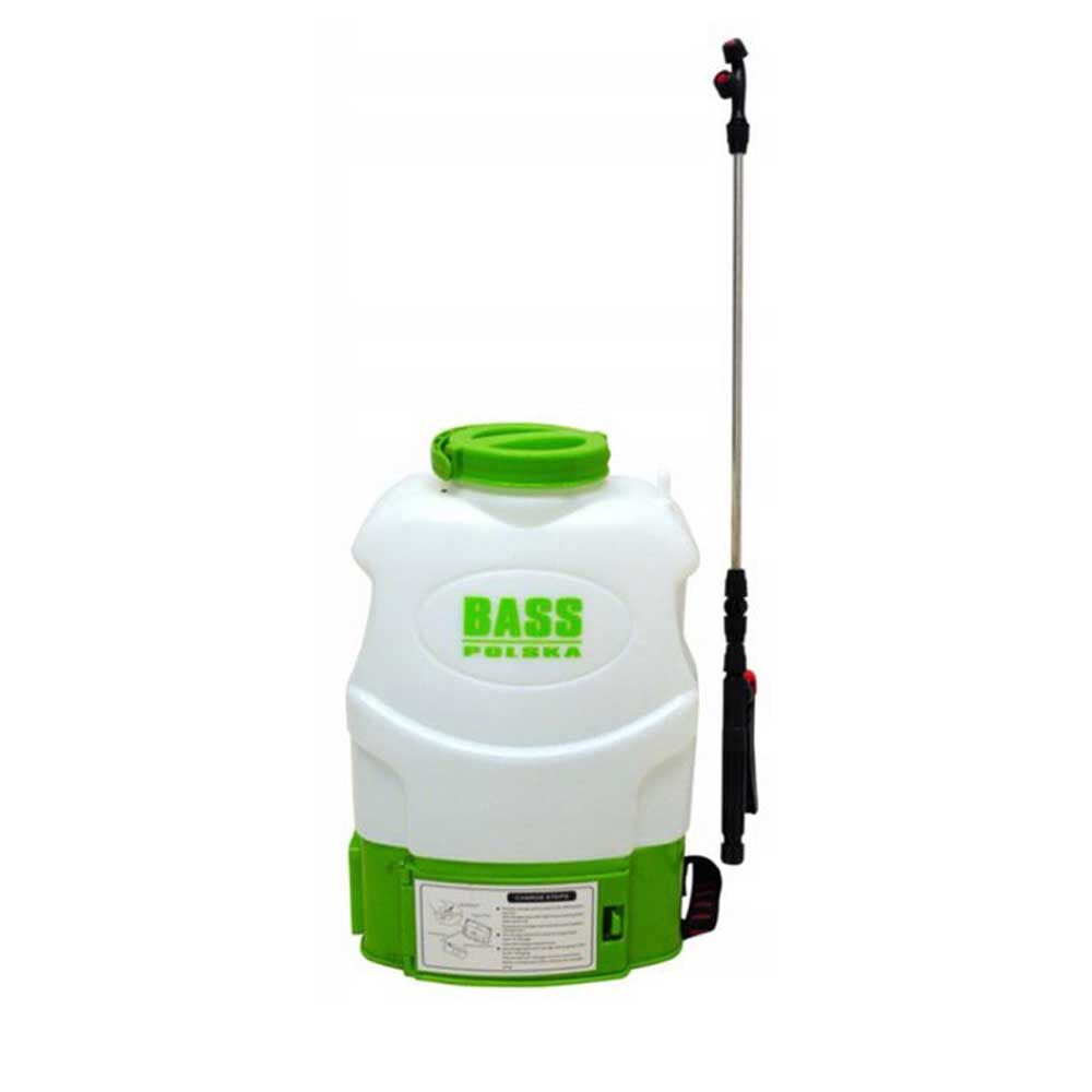 Batteridriven ryggspruta BASS 16 l med membranpump och trippelfilter